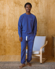 Relaxed French Terry Sweatpant French Blue - Unisex