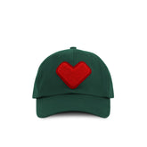 Kids Heart Baseball Hat Forest