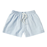 Pyjama Short Blue Patchwork - Womens