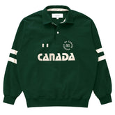 Canada Button Pullover Forest - Unisex