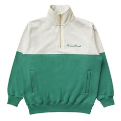 Club Fleece Half Zip Green - Unisex