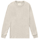 Almost Pyjama Long Sleeve Tee Oatmeal - Unisex