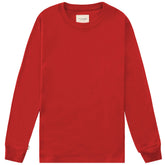 Almost Pyjama Long Sleeve Tee Red - Unisex