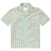 Pyjama Short Sleeve Shirt Floral - Womens