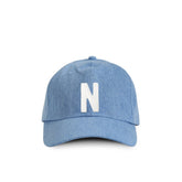 Kids Letter N Baseball Hat Denim