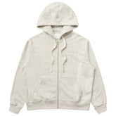 French Terry Zip Hoodie Eggshell - Unisex