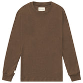 Almost Pyjama Long Sleeve Tee Heather Brown - Unisex