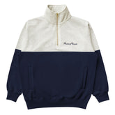 Club Fleece Half Zip Navy - Unisex