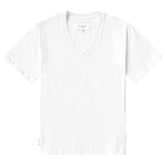 Friday V-Neck Tee White