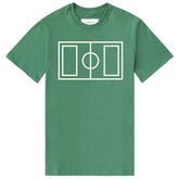 Soccer Pitch Flag Tee Green - Unisex
