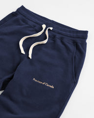 Skinny French Terry Sweatpant Navy - Unisex